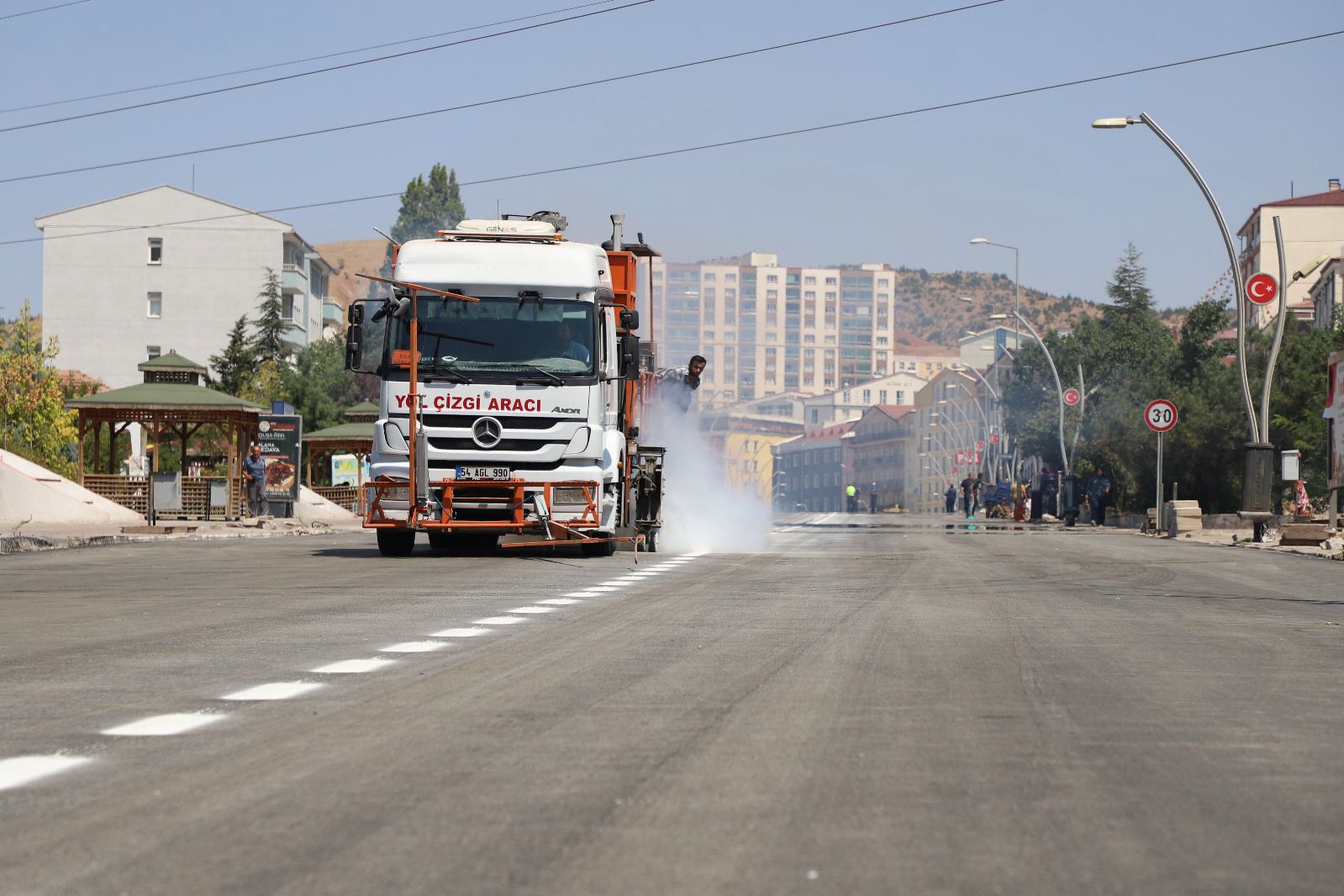 DEVLET BAHÇELİ BULVARI ÇALIŞMALARIMIZ SONA ERİYOR